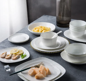 Matibay at magandang Jia Tianfu tableware